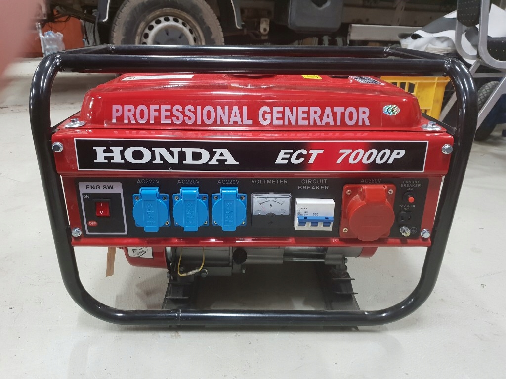 agregat prądotwórczy honda etc 7000 P