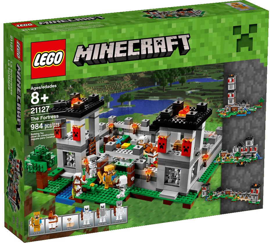 8semka LEGO MINECRAFT 21127 FORTECA BYDGOSZCZ