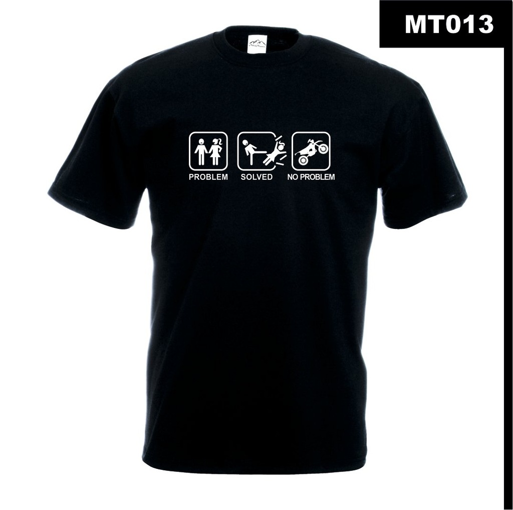 T-shirt z nadrukiem FREE MOTOCROSS MT013M CXXL