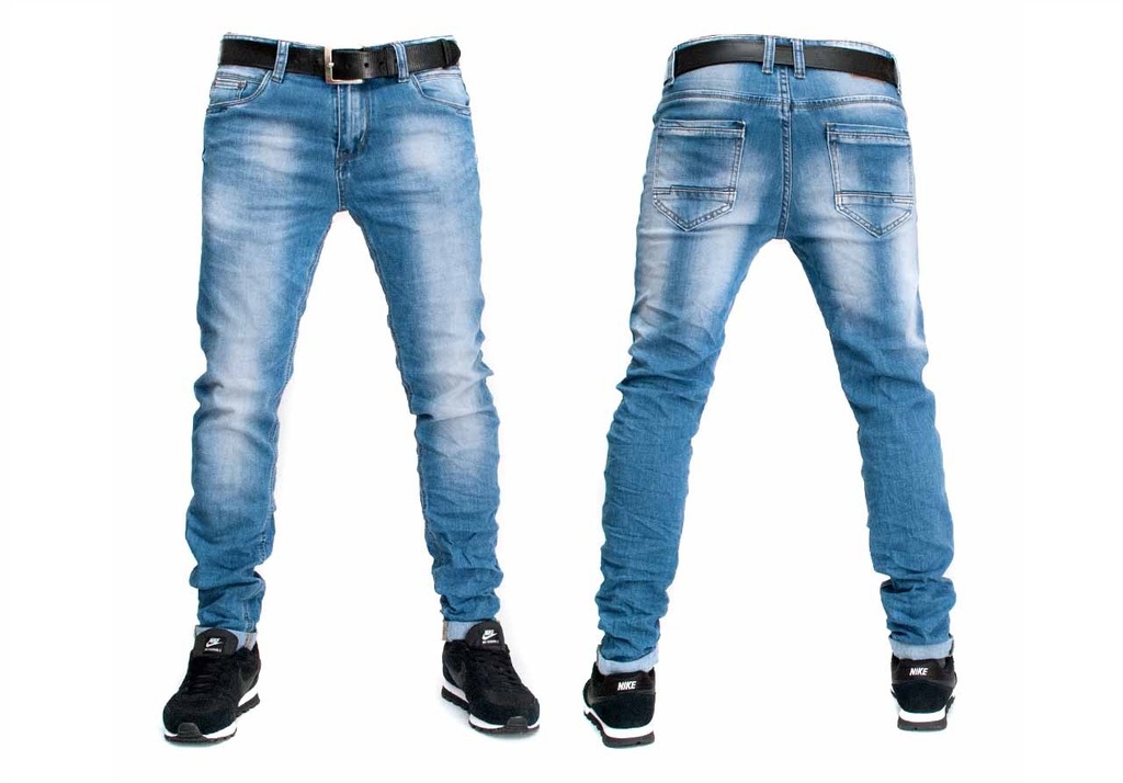 Rurki SLIM FIT BLUE Jeans ~ SR 2 ~ 38 ~ 102-104 cm