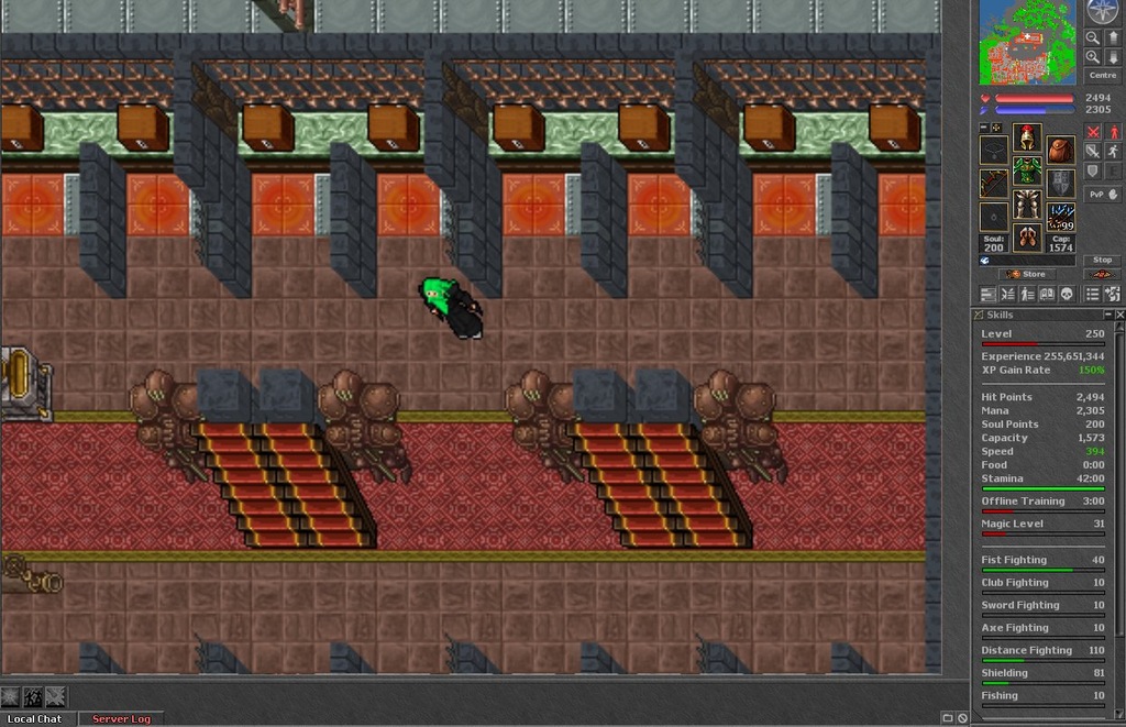 Tibia Ezodus.net 250 Royal Paladin TANIO + SKRYPTY