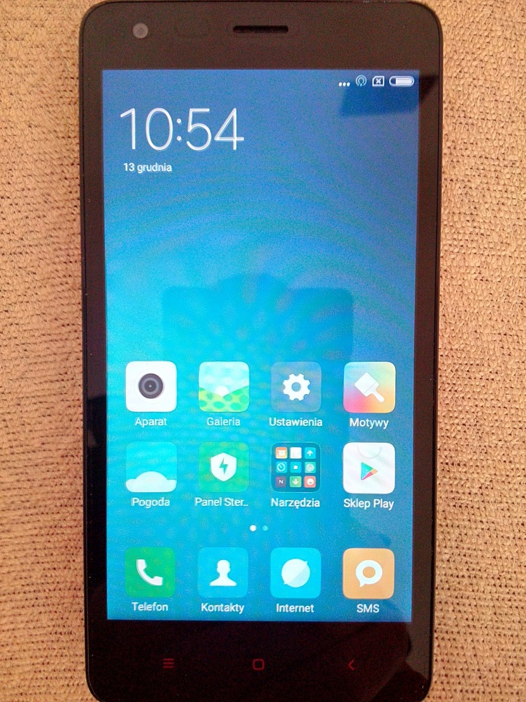 XIAOMI REDMI 2 2GB RAM 16GB ROM błąd aparatu