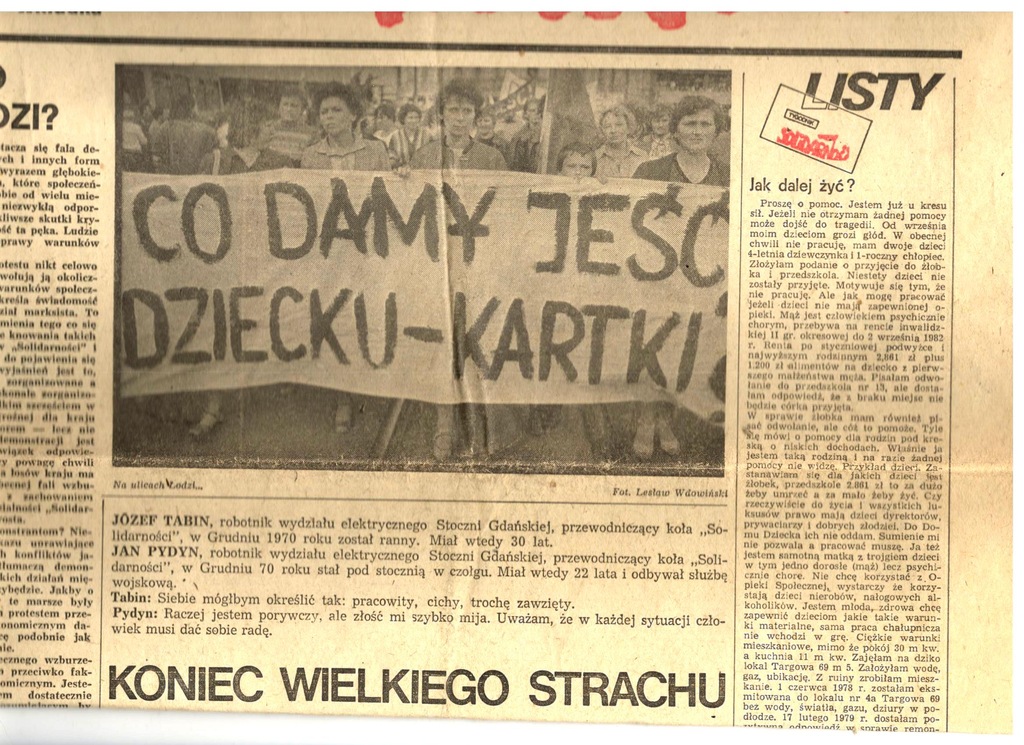 TYGODNIK SOLIDARNOŚĆ 1981/19 LESZEK WALISZEWSKI