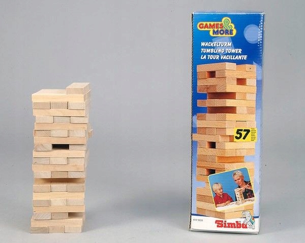 SIMBA JENGA Gra drewniana wieza