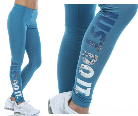 NIKE LEGGINSY LOGO METAL JUST DO IT leginsy M