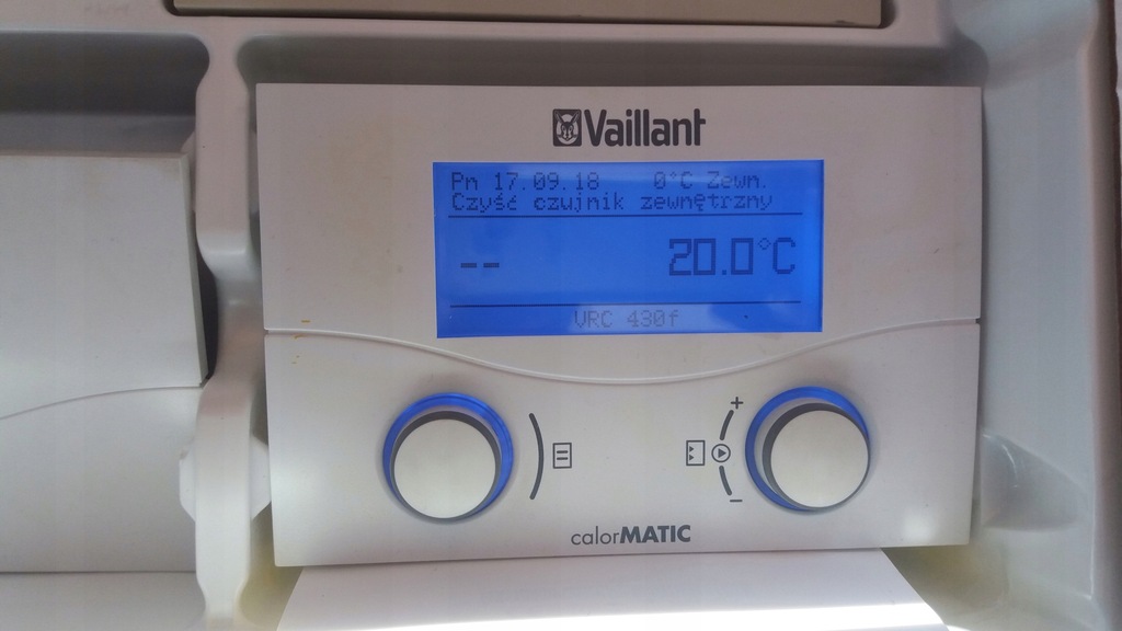 Piec Vaillant ecoTEC plus VC - Regulator/Sterownik