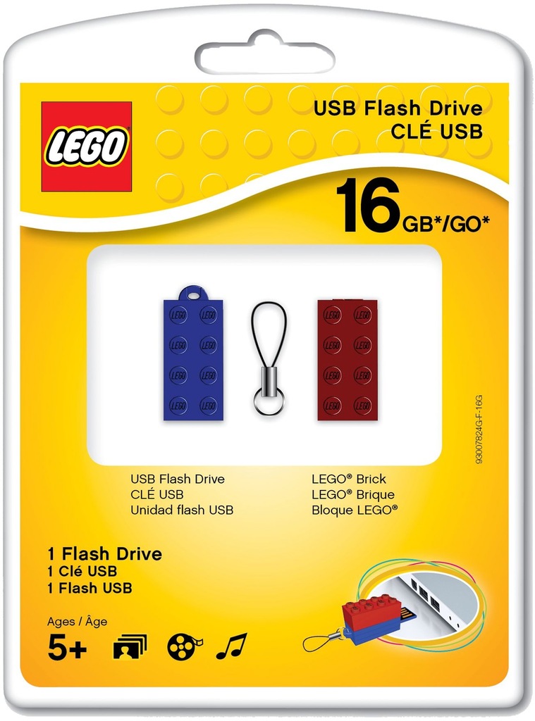 LEGO Pamięć USB 16GB Flash Drive - NOWE - PENDRIVE