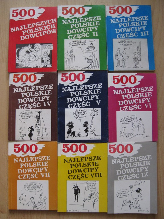 500 Najlepsze polskie dowcipy, Zestaw kolekcjonera