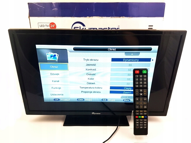 TELEWIZOR SKYMASTER 24SH1000 | DVB-T | 24"