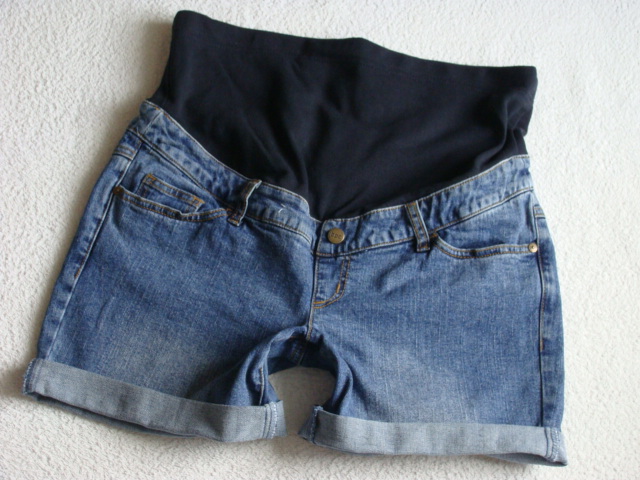 Ciążowe szorty,krótkie spodenki BPC MAMA jeans 42
