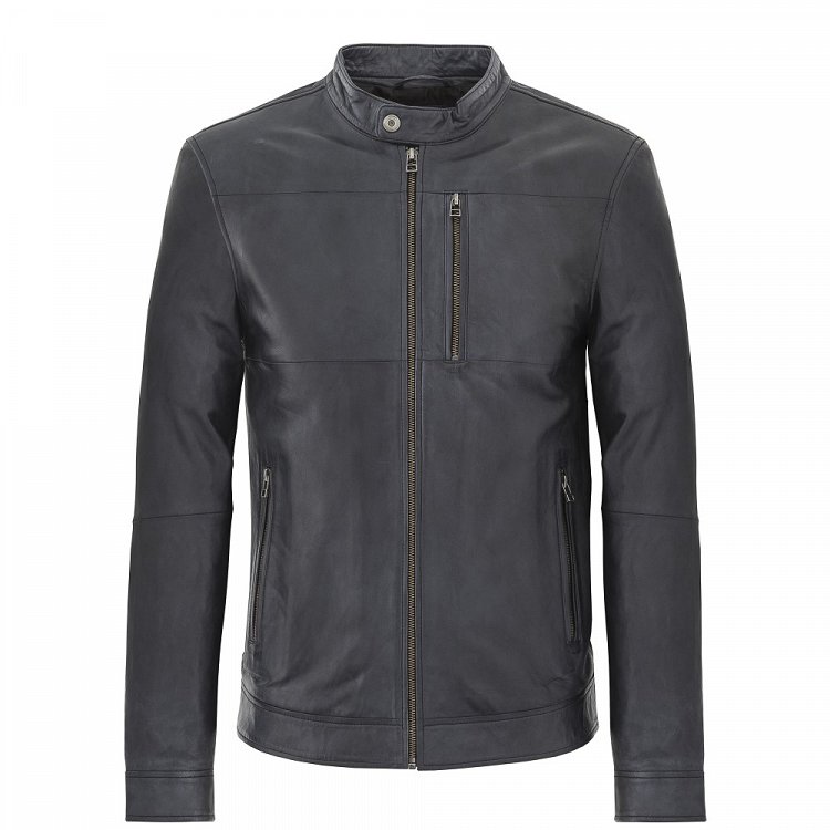 OCHNIK Skórzana kurtka męska KURMS-0021-4244 r. XL