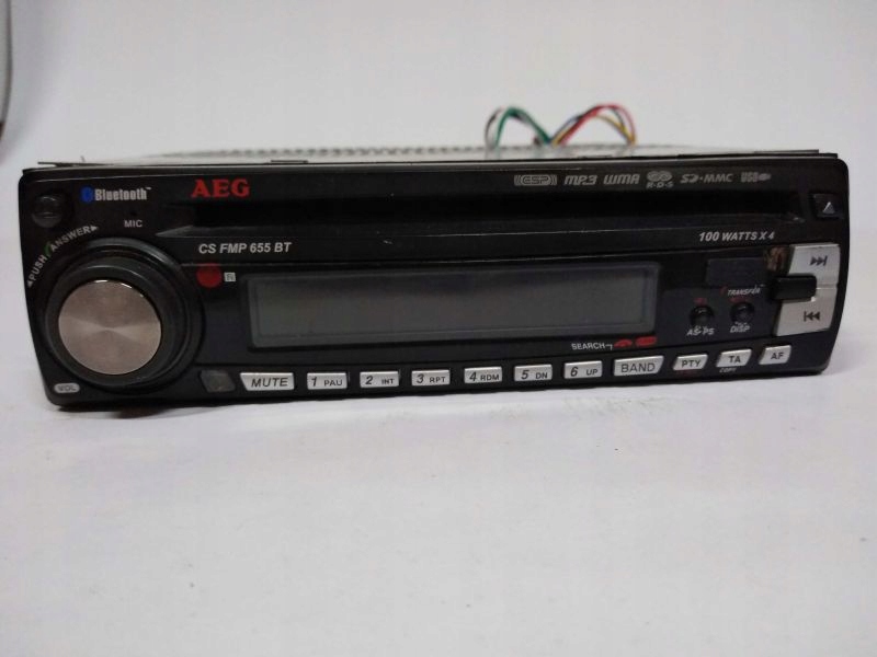 RADIO SAMOCHODOWE AEG CS FMP 655 BT
