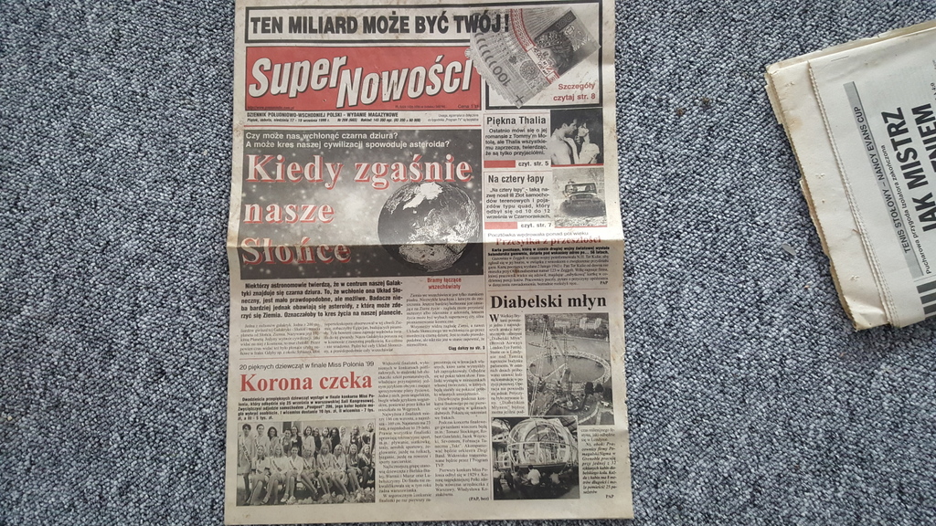 SUPER NOWOŚCI 17-19 WRZEŚNIA 1999