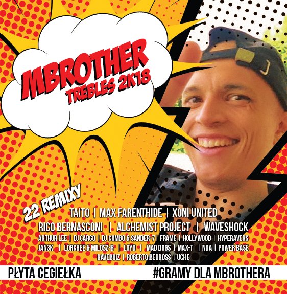 PŁYTA-CEGIEŁKA "MBROTHER - Trebles"