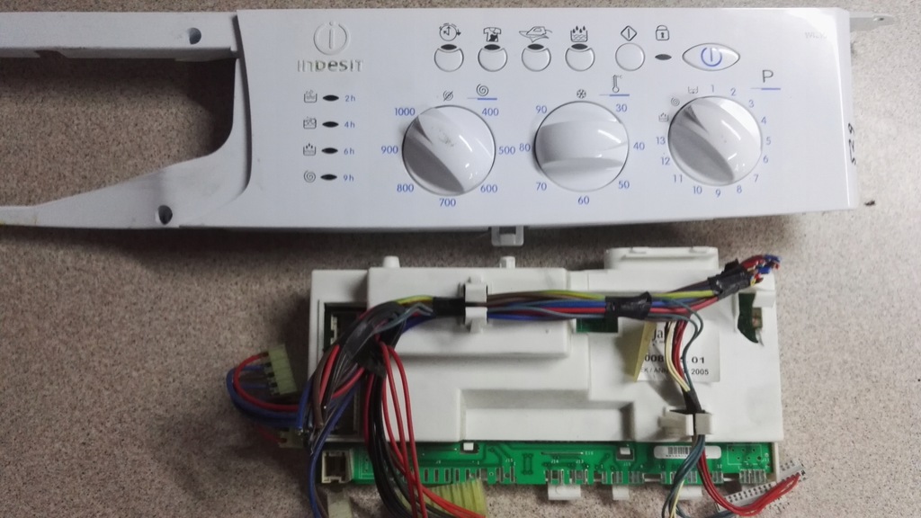 Moduł programator pralki Indesit WIL 105