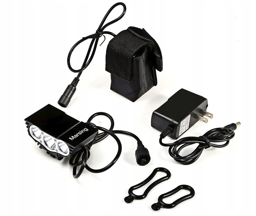 Lampka rowerowa Marsing X3 2500 LM 3x Cree XML T6