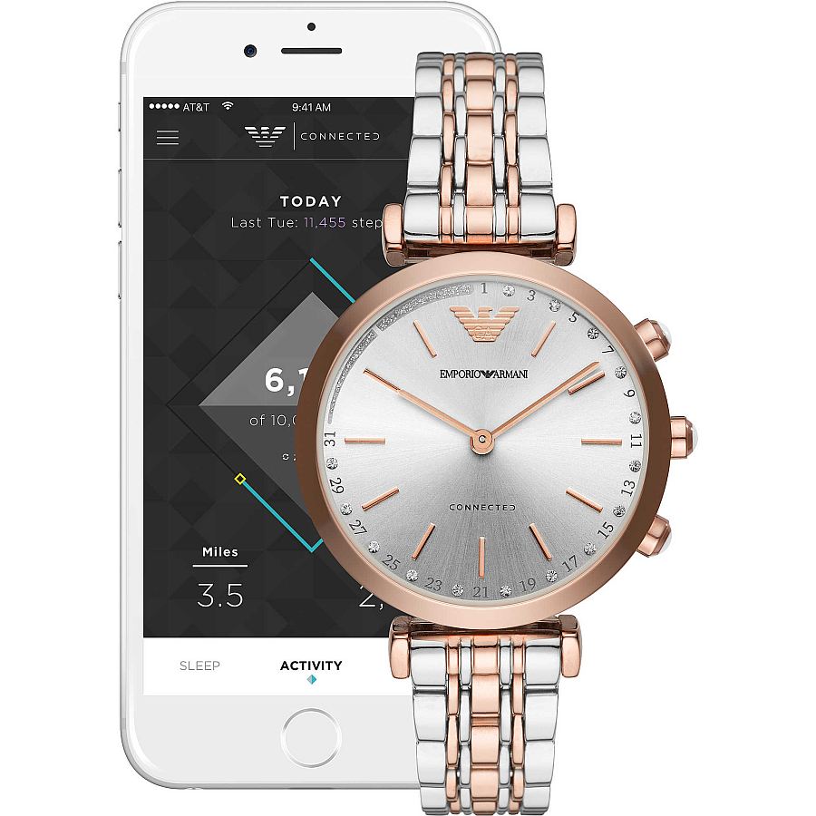 emporio armani watch smart