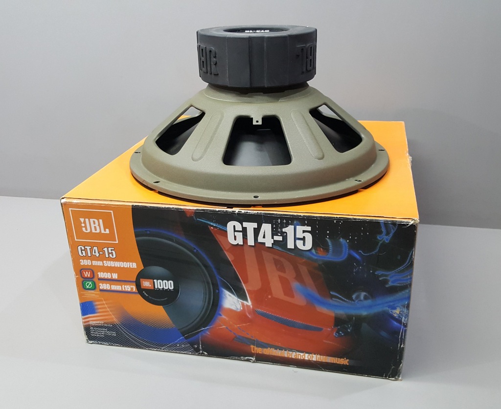 SUBWOOFER głośnik JBL GT415 1000W 38cm 15 cali 7269131767