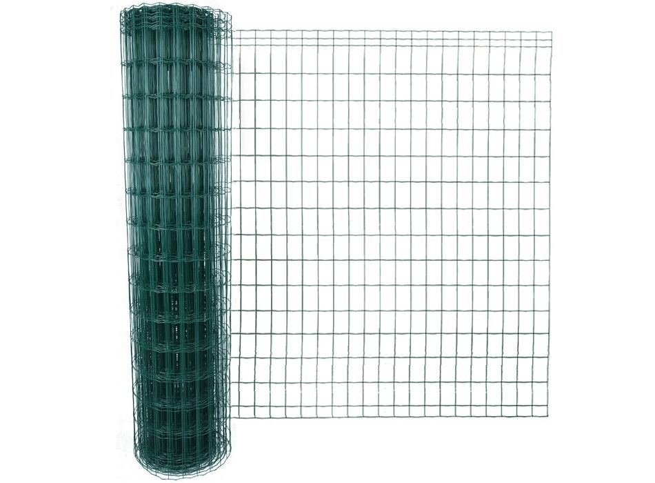 SIATKA METALOWA 1,5m +PCV EUROFENCE OGRODZENIE 25m