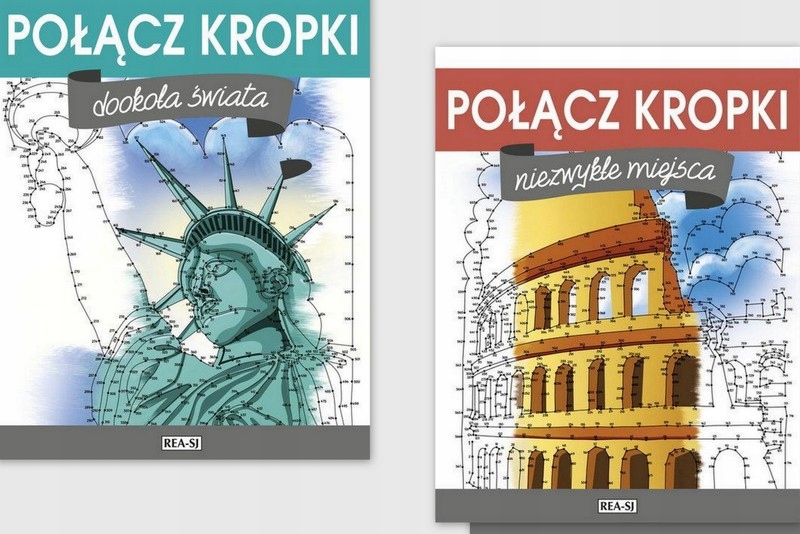 Połącz kropki Dookoła świata + Niezwykłe miejsca