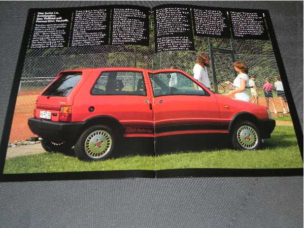 Fiat Uno Turbo i.e. 75 i.e. 45 Fire Super - 1987