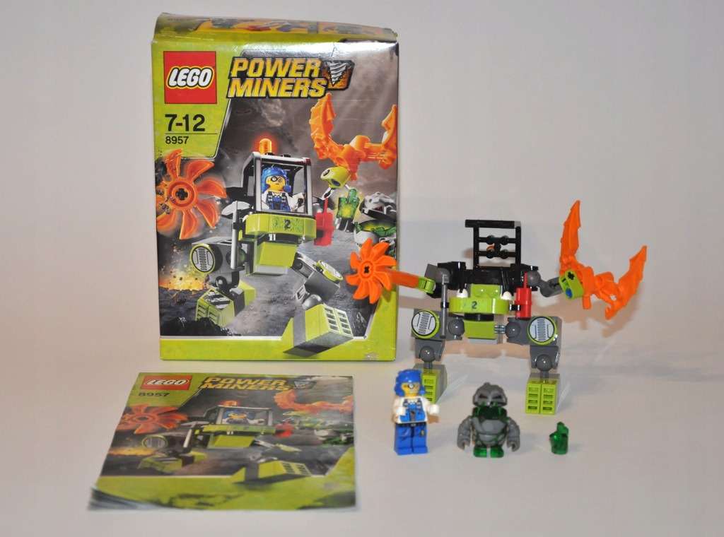 LEGO 8957 Power Miners - Robot górniczy