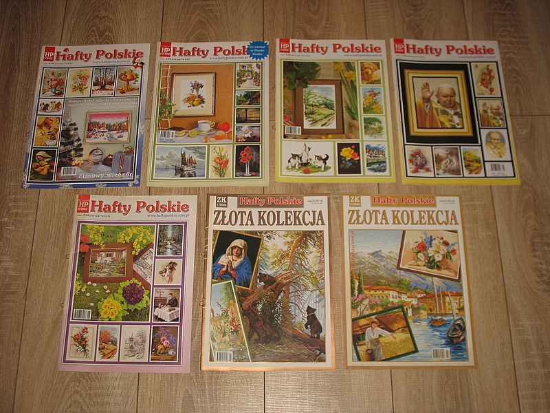 7x HAFTY POLSKIE rocznik 2005 5xHP + 2xZK