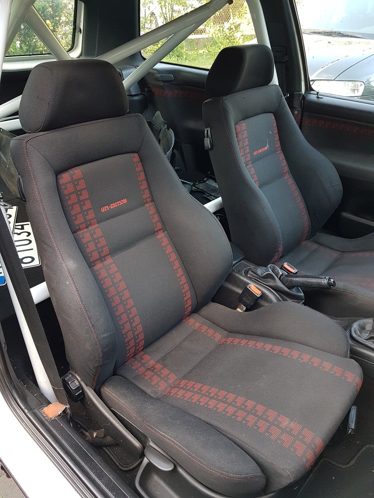 FOTELE KUBEŁKOWE RECARO VW GOLF GTI EDITION 7357774386