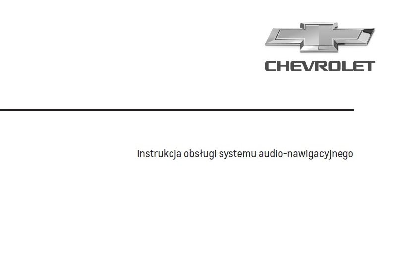 Chevrolet Aveo T300 201114 Instrukcja Obsługi