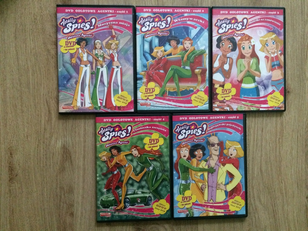 ODLOTOWE AGENTKI  5 płyt DVD