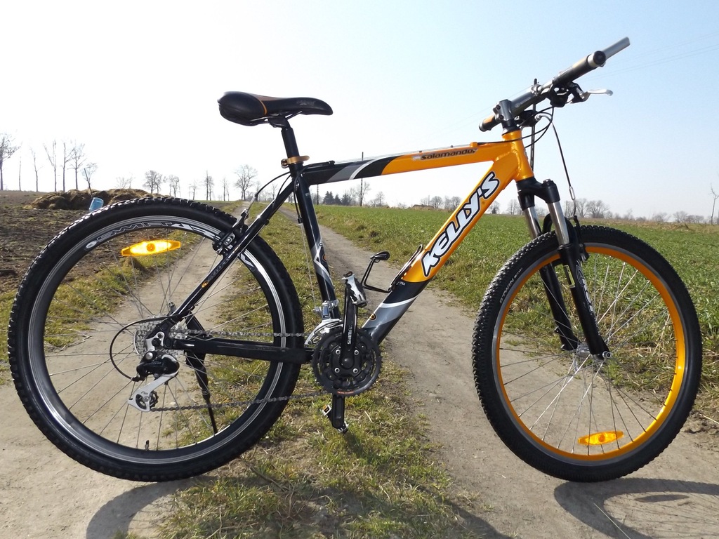 KELLYS SALAMANDER,ALU.,AMOR. Z BLOK., 24-biegi,