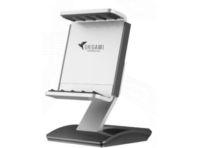 Origami glass mount