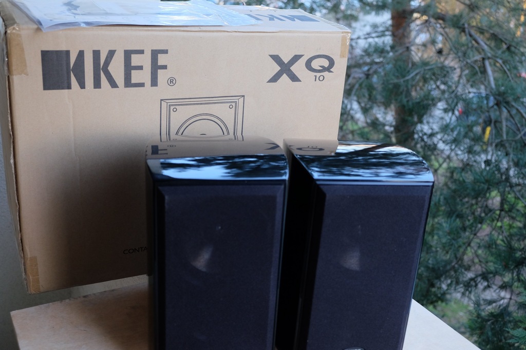 KEF XQ10 PIANO/czarne