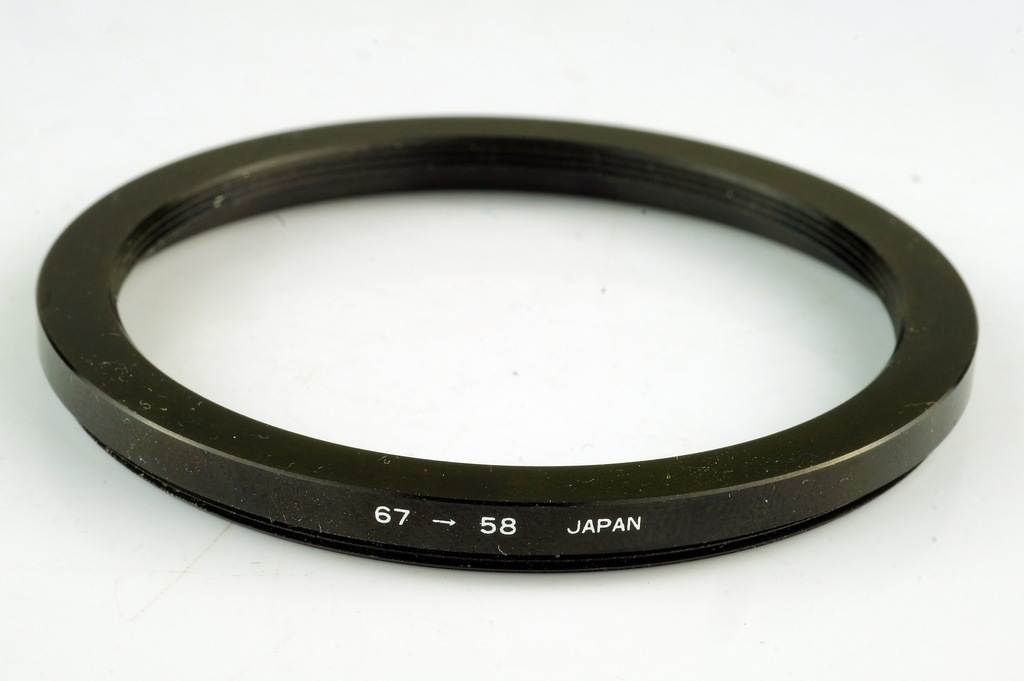 B772 Pierścień redukcyjny filtrów - 67->58mm