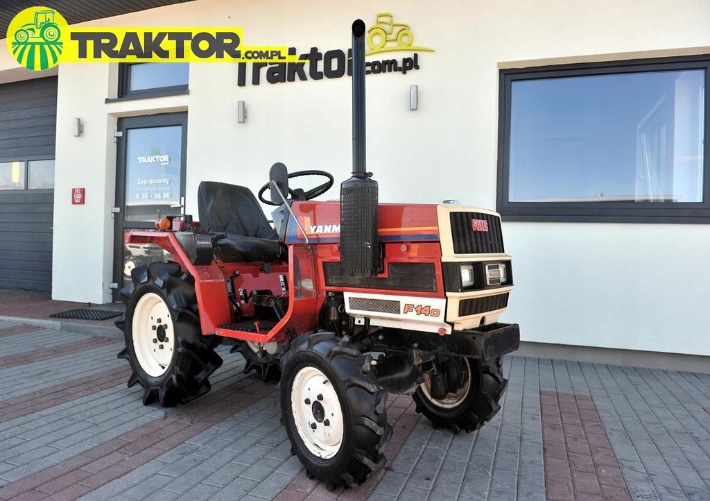 Japoński mini traktorek YANMAR F14D 4X4 14KM