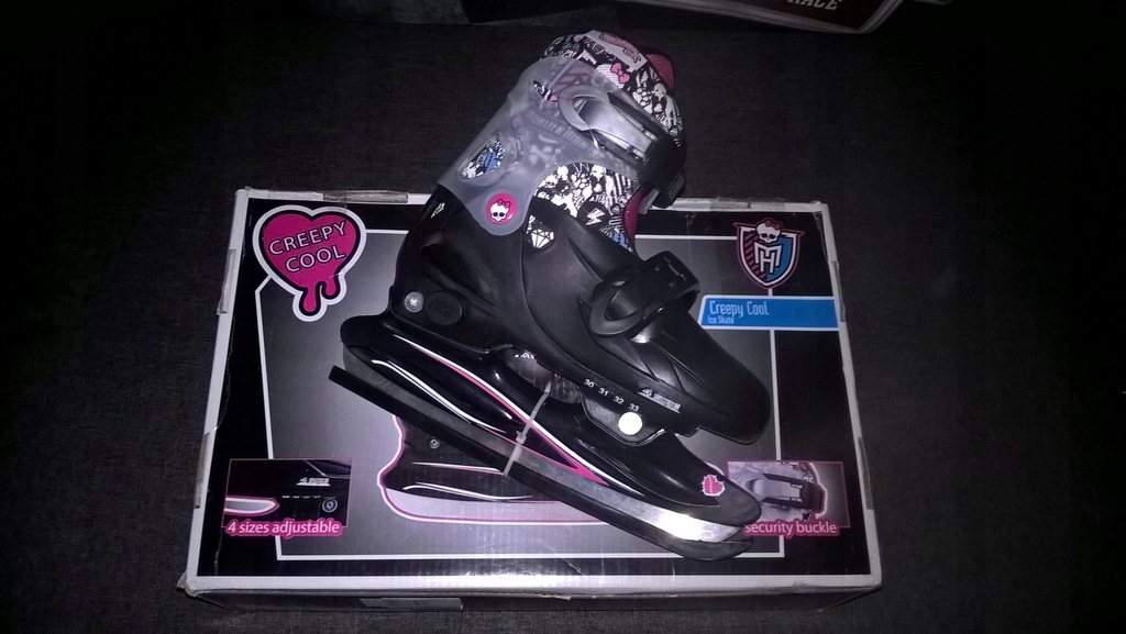 Nowe łyżwy Monster High 30-33 styl rolki OKAZJA!!!
