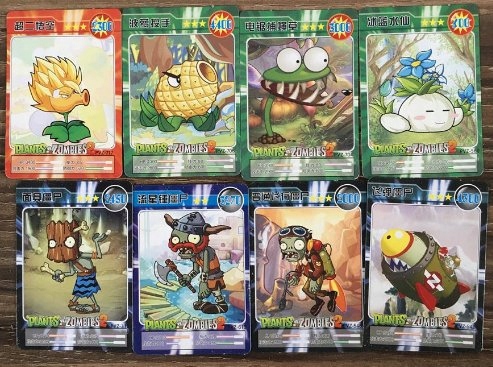 PLANTS vs ZOMBIES karty do gry komplet 150szt