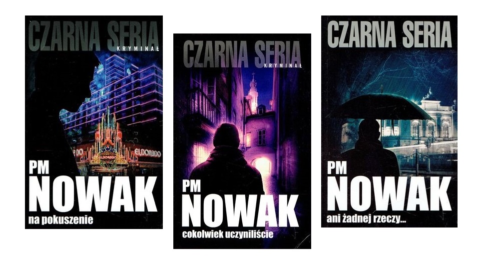 3 x KRYMINAŁ PM NOWAK [CZARNA SERIA] OKAZJA