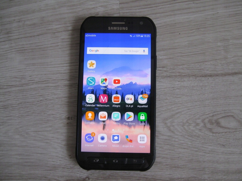 SAMSUNG GALAXY S6 ACTIVE Camo Blue USA SM-G890A