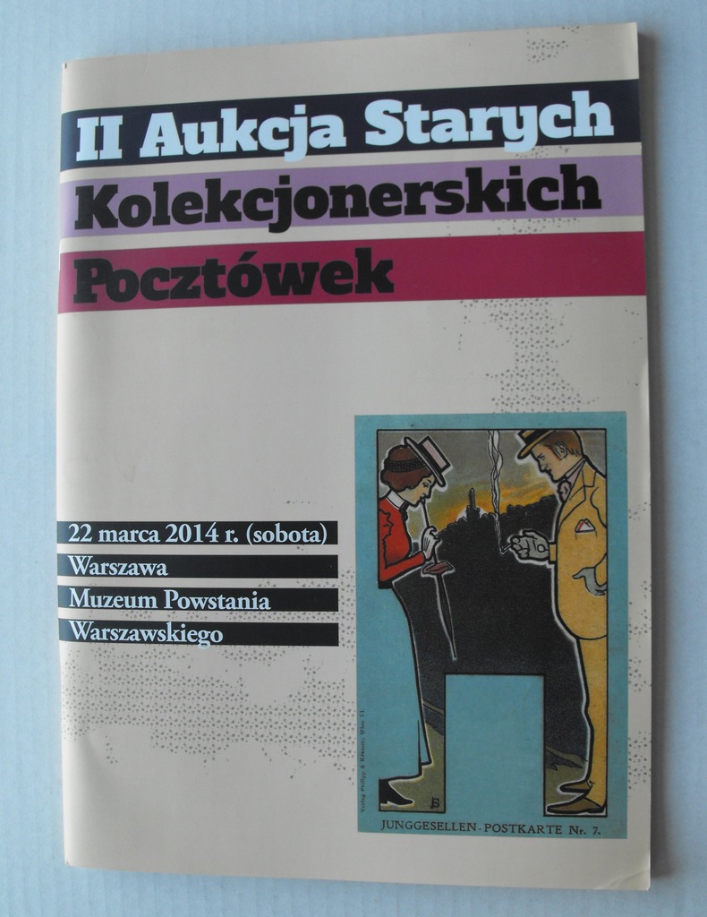 Katalog pocztówek - aukcyjny polski