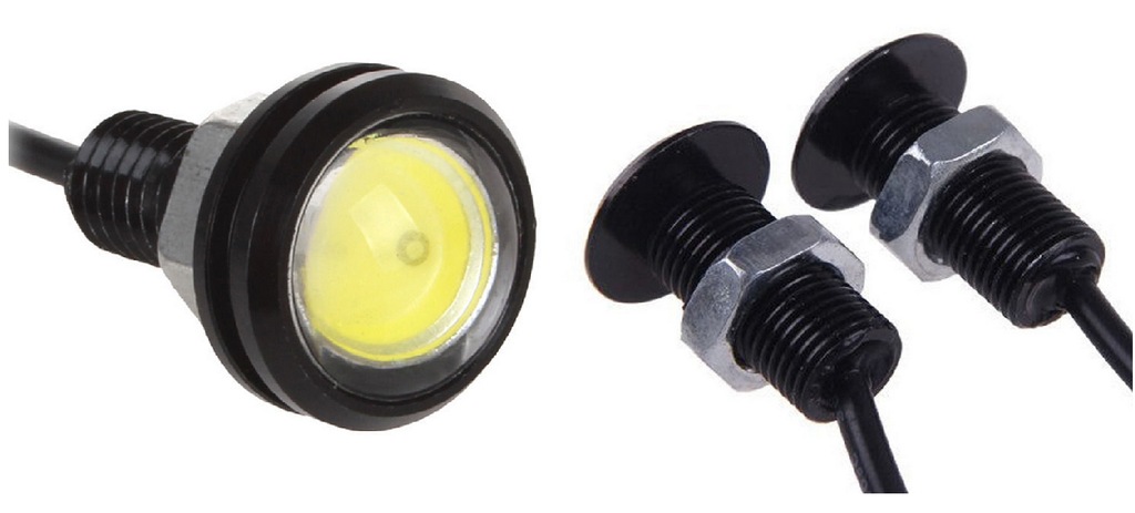 ŚWIATLO HALOGEN LED wodoodpor ip68 12V 9W zanętowa