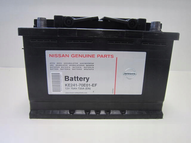 AKUMULATOR 12V 70Ah 720A NISSAN KE241-70E01-EF CCA