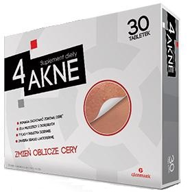 4AKNE 30 tabletek 4 AKNE 4 acne Na TRĄDZIK_____PM