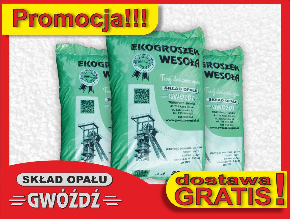 EKOGROSZEK WESOŁA - dostawa cała Polska