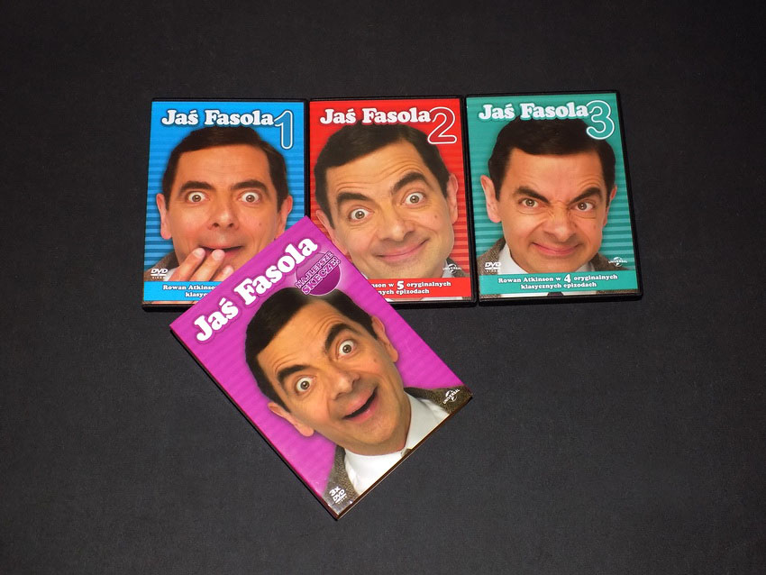 JAŚ FASOLA - DVD - POLSKA WERSJA - KOMPLET - NOWE
