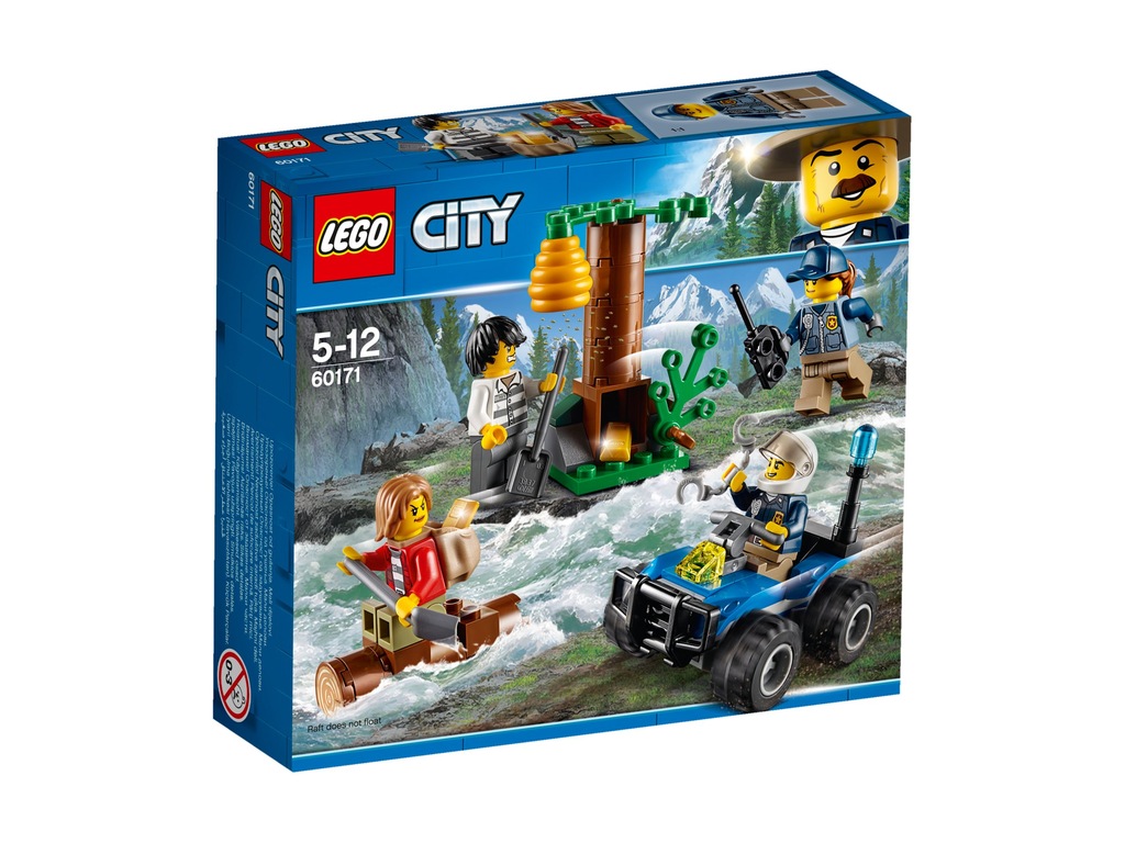 KLOCKI LEGO 60171 Uciekinierzy Poznań Os.Kopernika