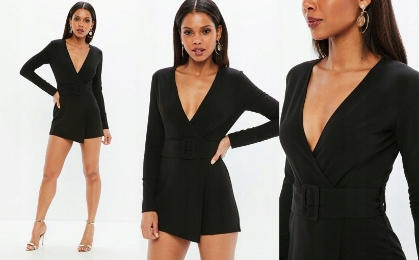 K1D205*MISSGUIDED KOMBINEZON CZARNY 38 M E00