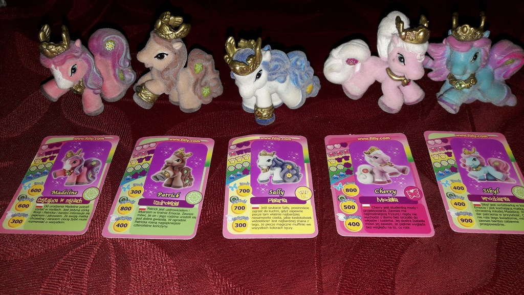 Filly Elves, elfy (5 szt.) + karty