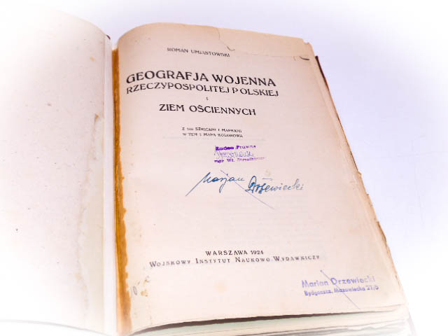 GEOGRAFIA WOJENNA RZECZYPOSPOLITEJ POLSKIEJ 1924
