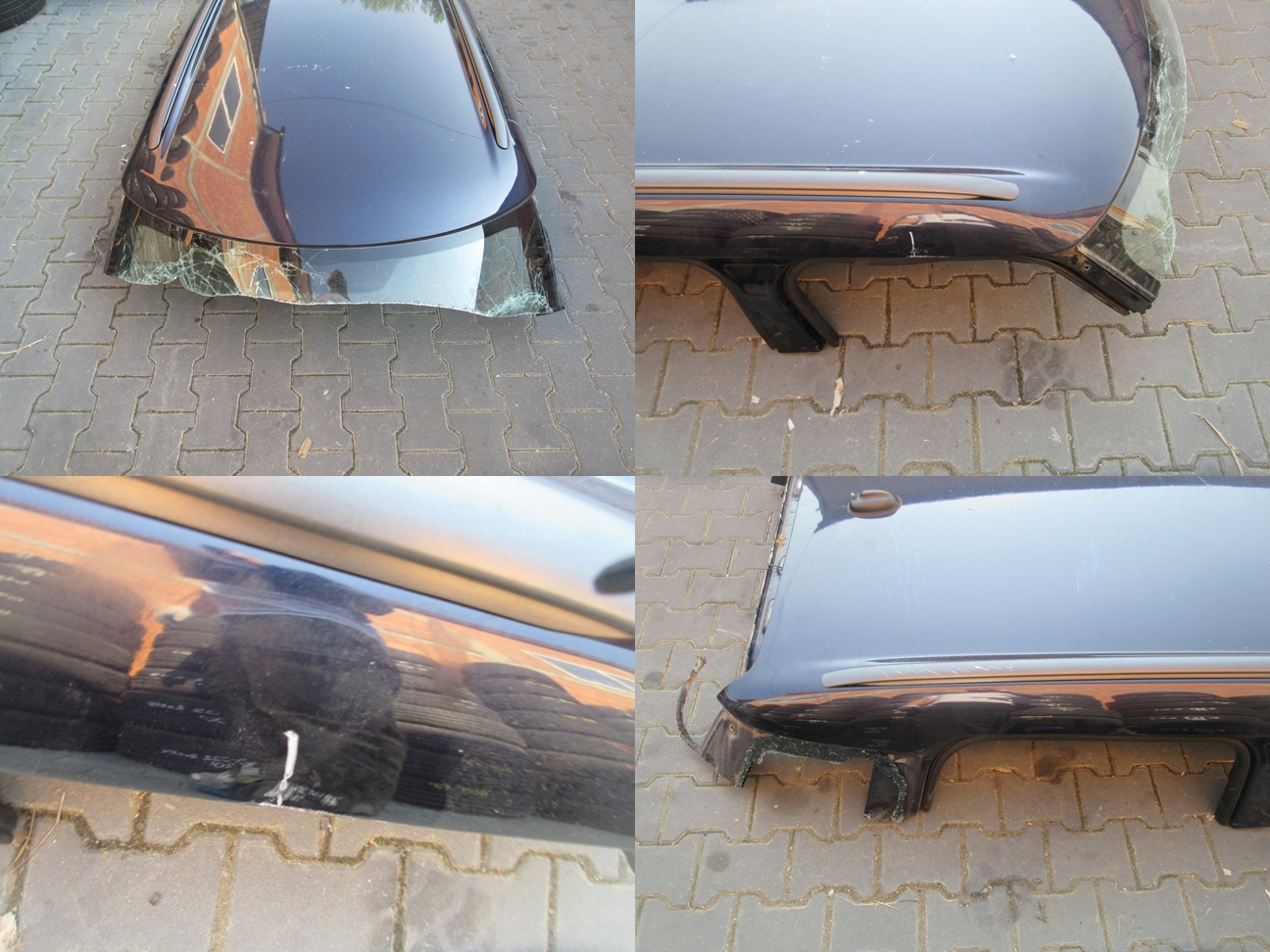 tetto MINI COUNTRYMAN nero CIELO INTERNO